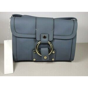 Sequoia Paris Leather Handbag Zipper Crossbody Bag BRAND NEW